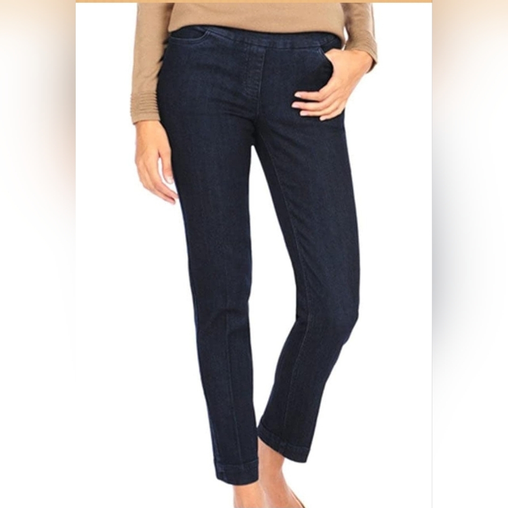 SLIM-SATION Women's Regular Pull-On Straight-Leg Pant Size 12